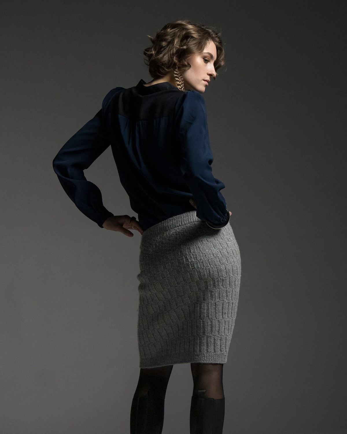 Lorna Skirt // Filcolana - Strikkekit
