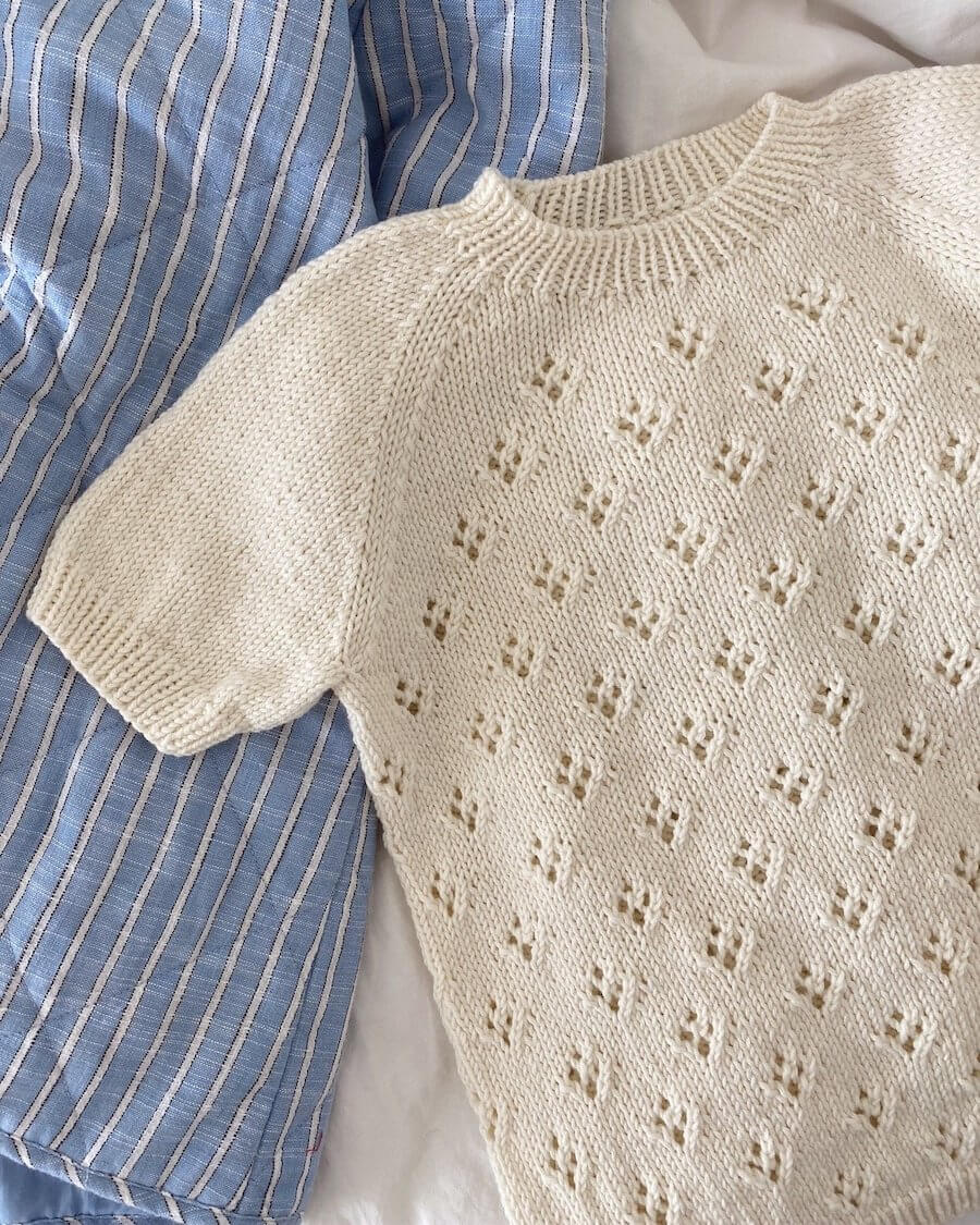 Rigmors Sommerbluse Junior Petiteknit - Udprintet opskrift