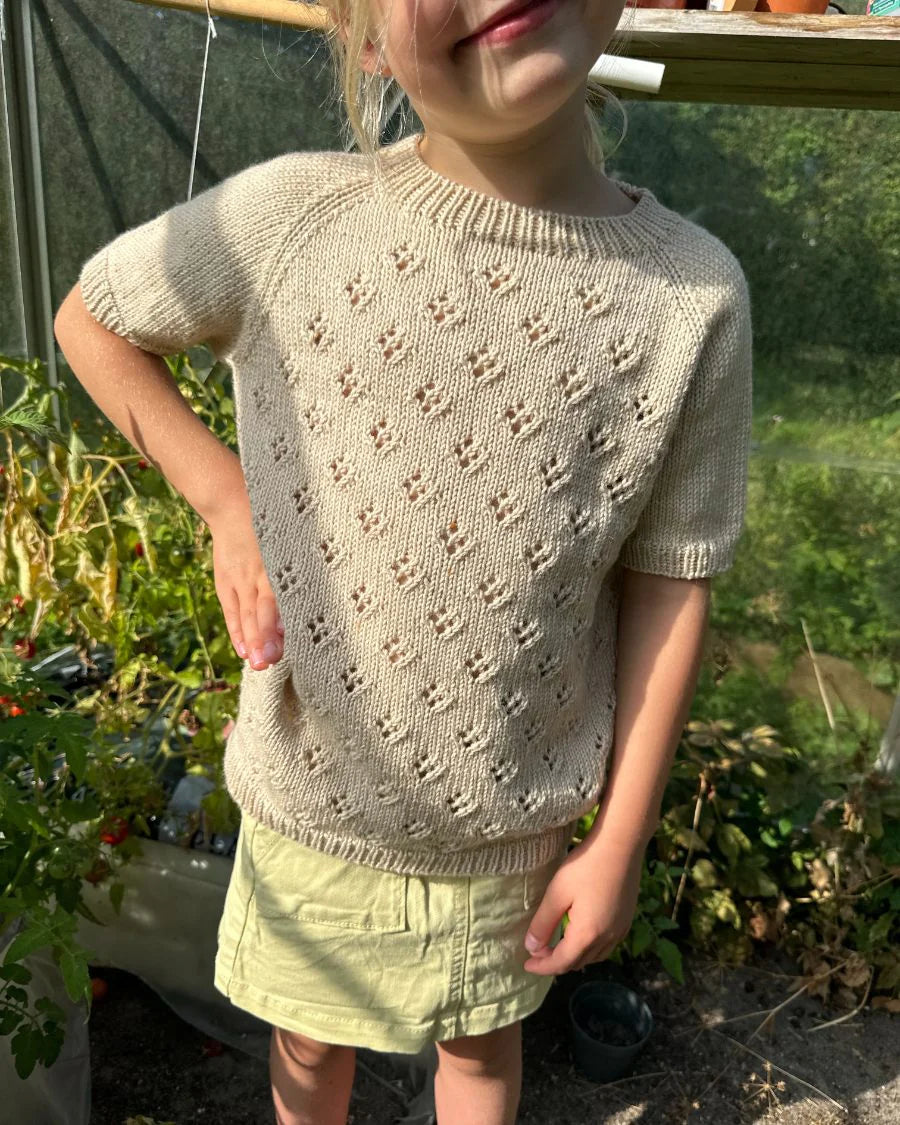 Rigmors Sommerbluse // Petiteknit - Strikkekit