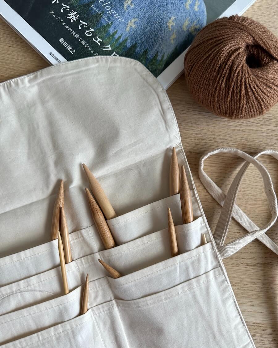 Knitter's needle case - Rundpinde