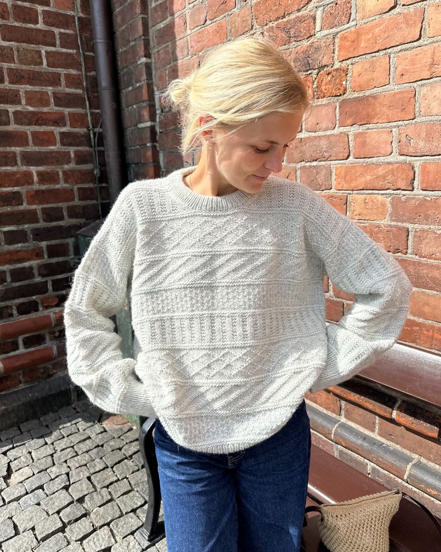 Storm Sweater Petiteknit - Udprintet opskrift