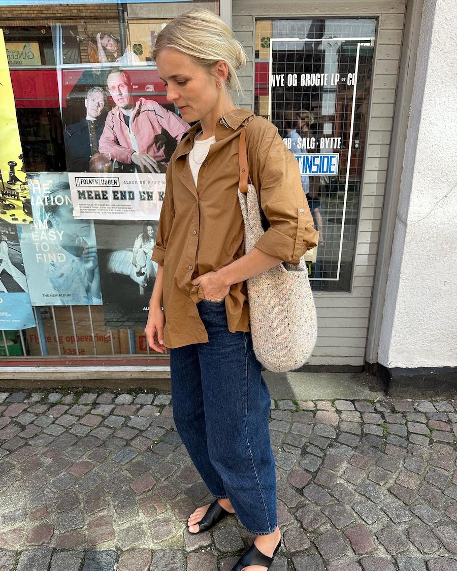 Terrazzo Bag stor // Petiteknit - Strikkekit