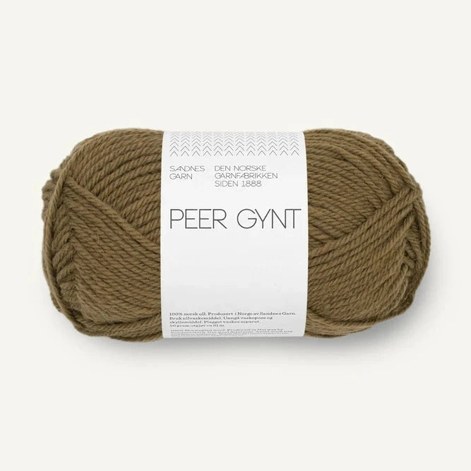 Peer Gynt Sandnes Garn 9873 Dark Olive