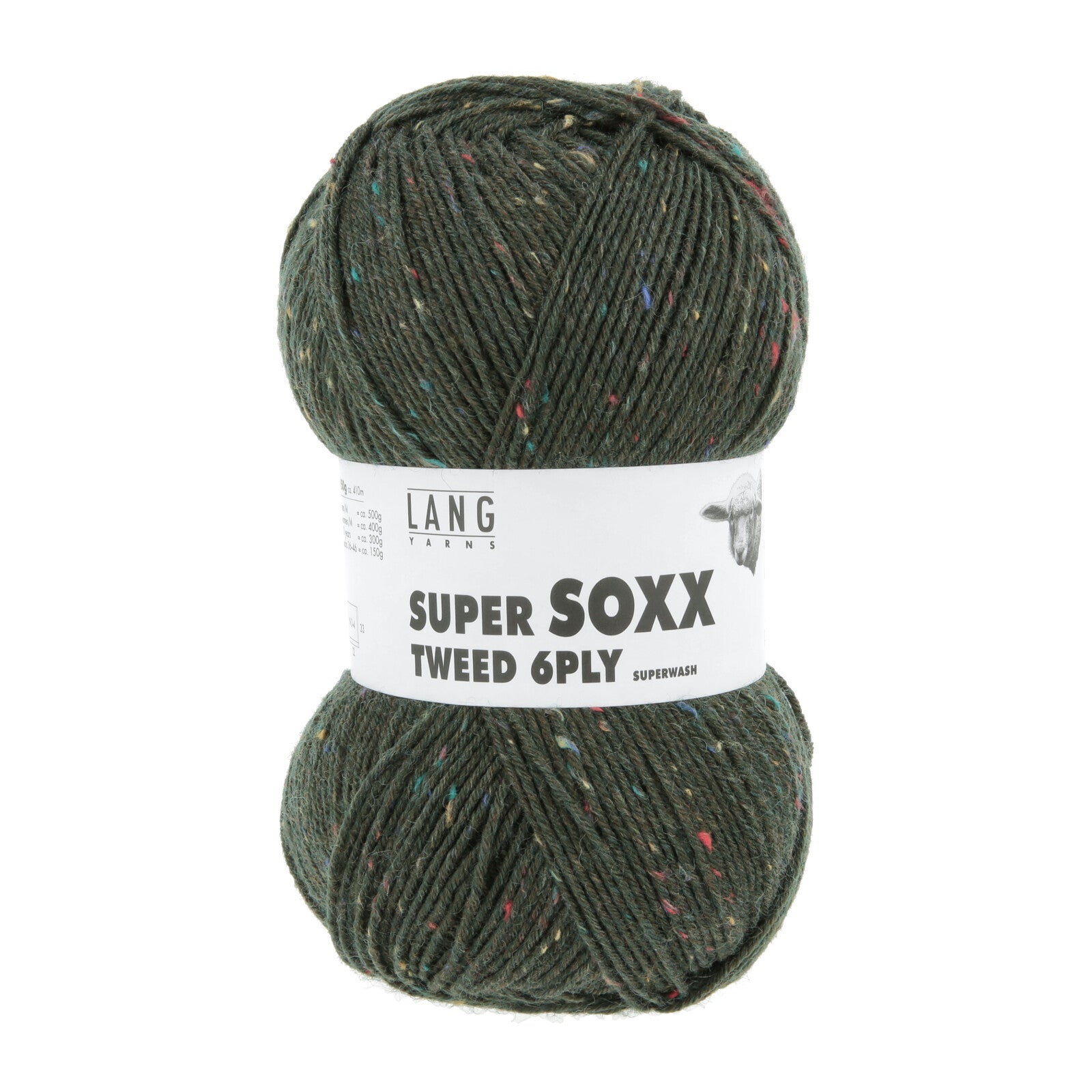 Super Soxx Tweed 6-fach/ply // Lang Yarns