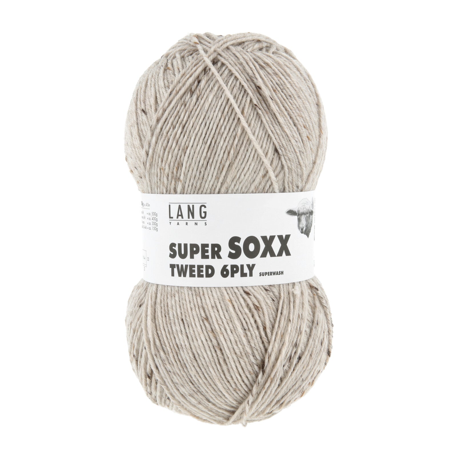 Super Soxx Tweed 6-fach/ply // Lang Yarns