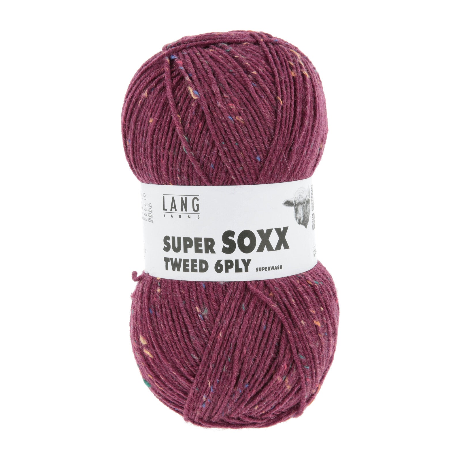 Super Soxx Tweed 6-fach/ply // Lang Yarns