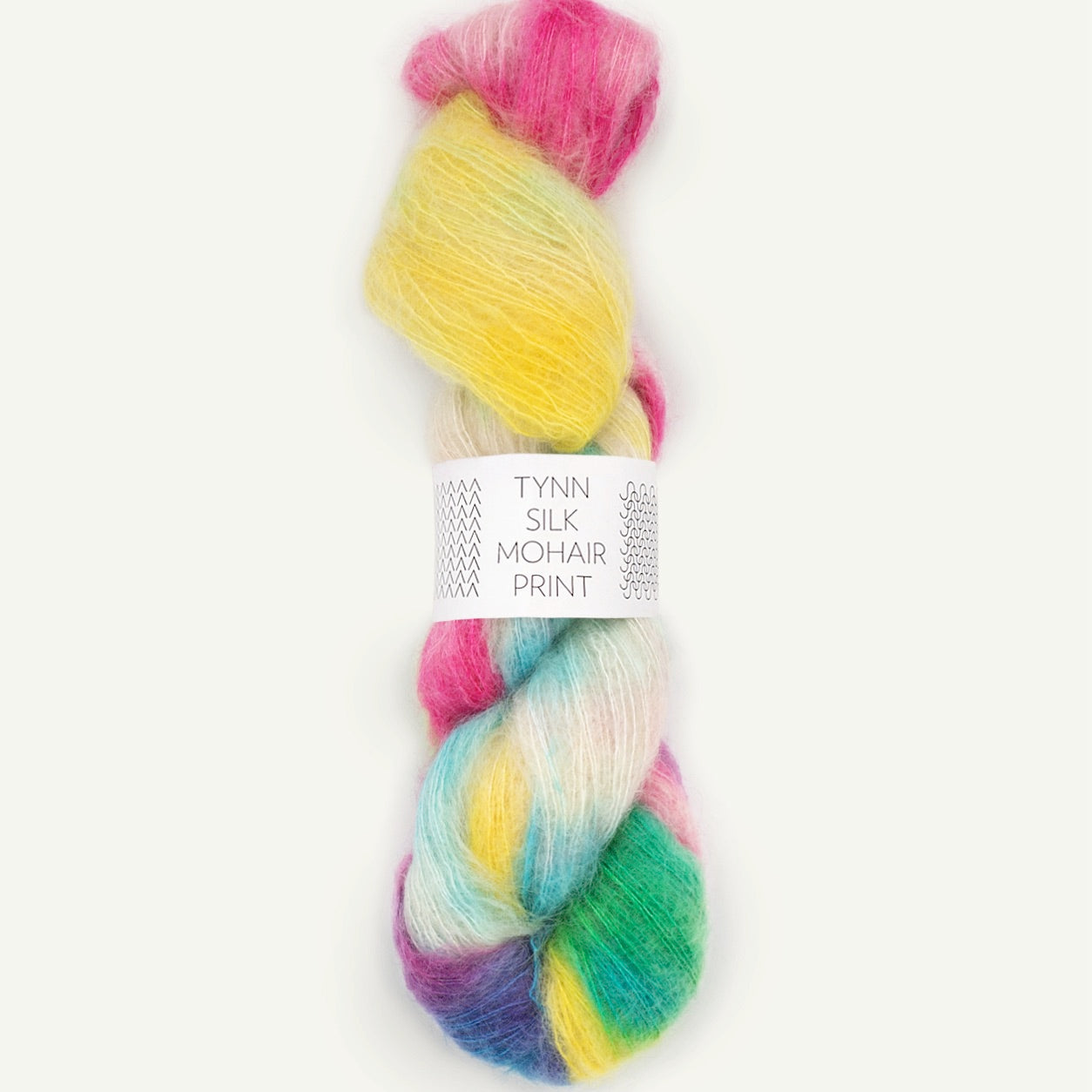 Tynn Silk Mohair Print // Sandnes Garn - 4665 Tutti Frutti