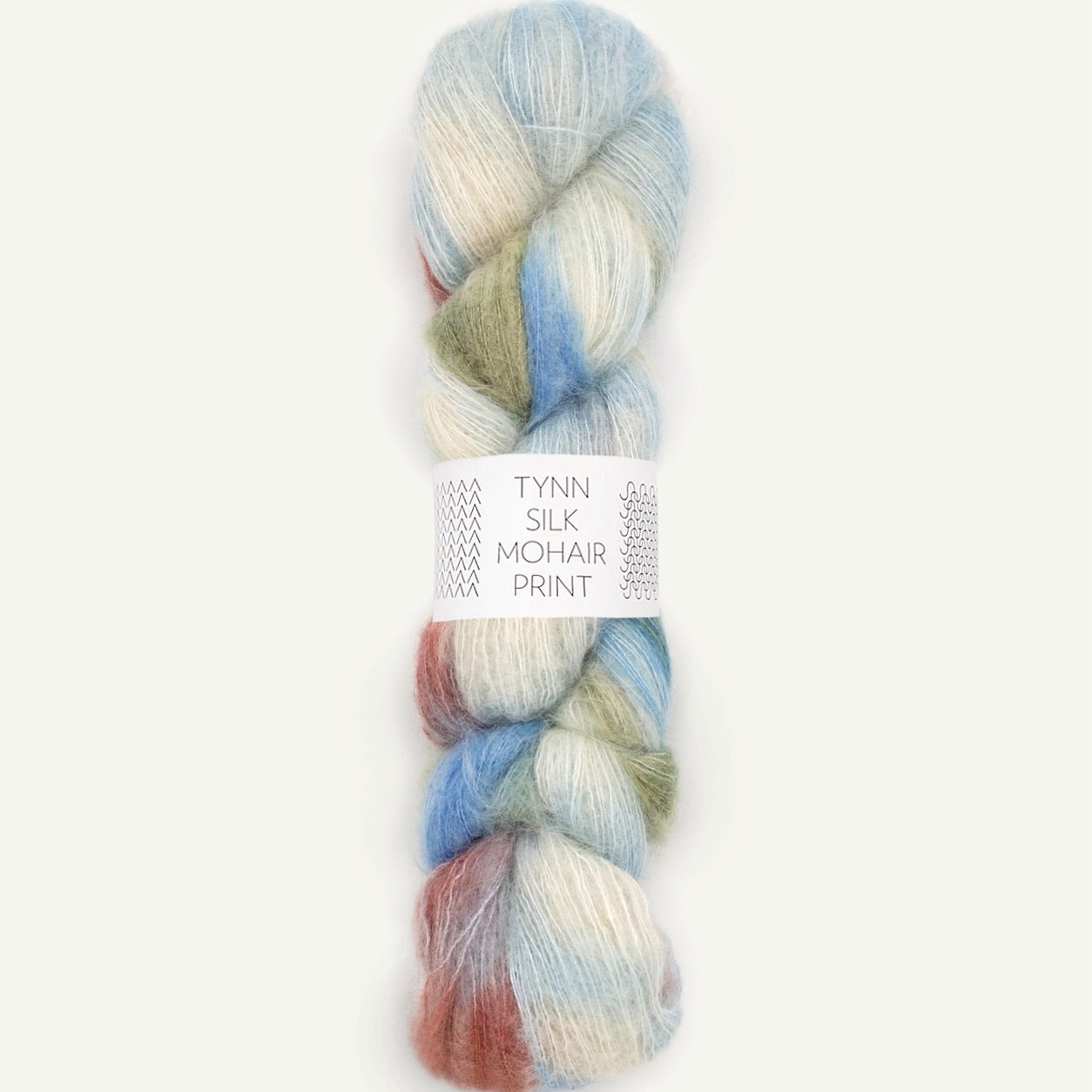 Tynn Silk Mohair Print // Sandnes Garn - 6085 Desert Dawn