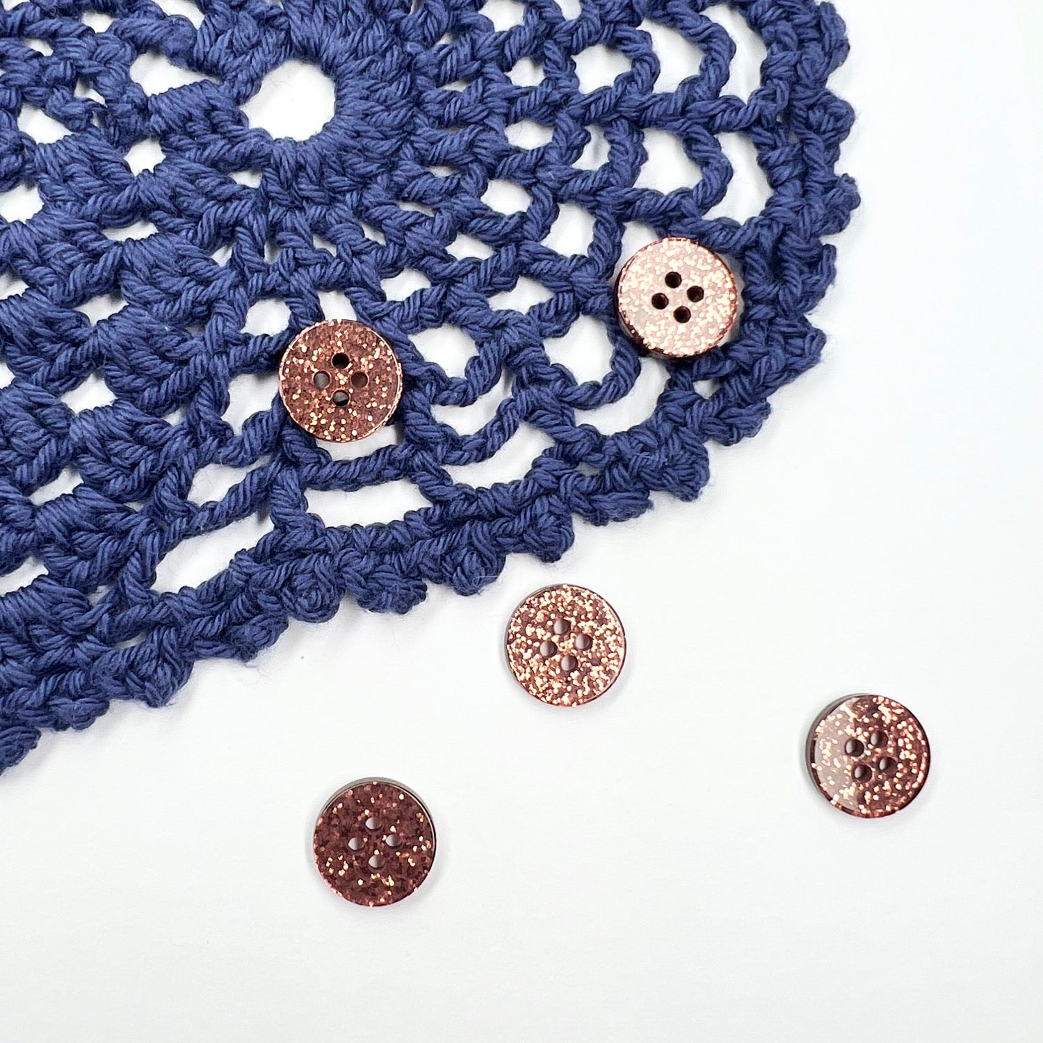 Glimmer Knapper 15 mm