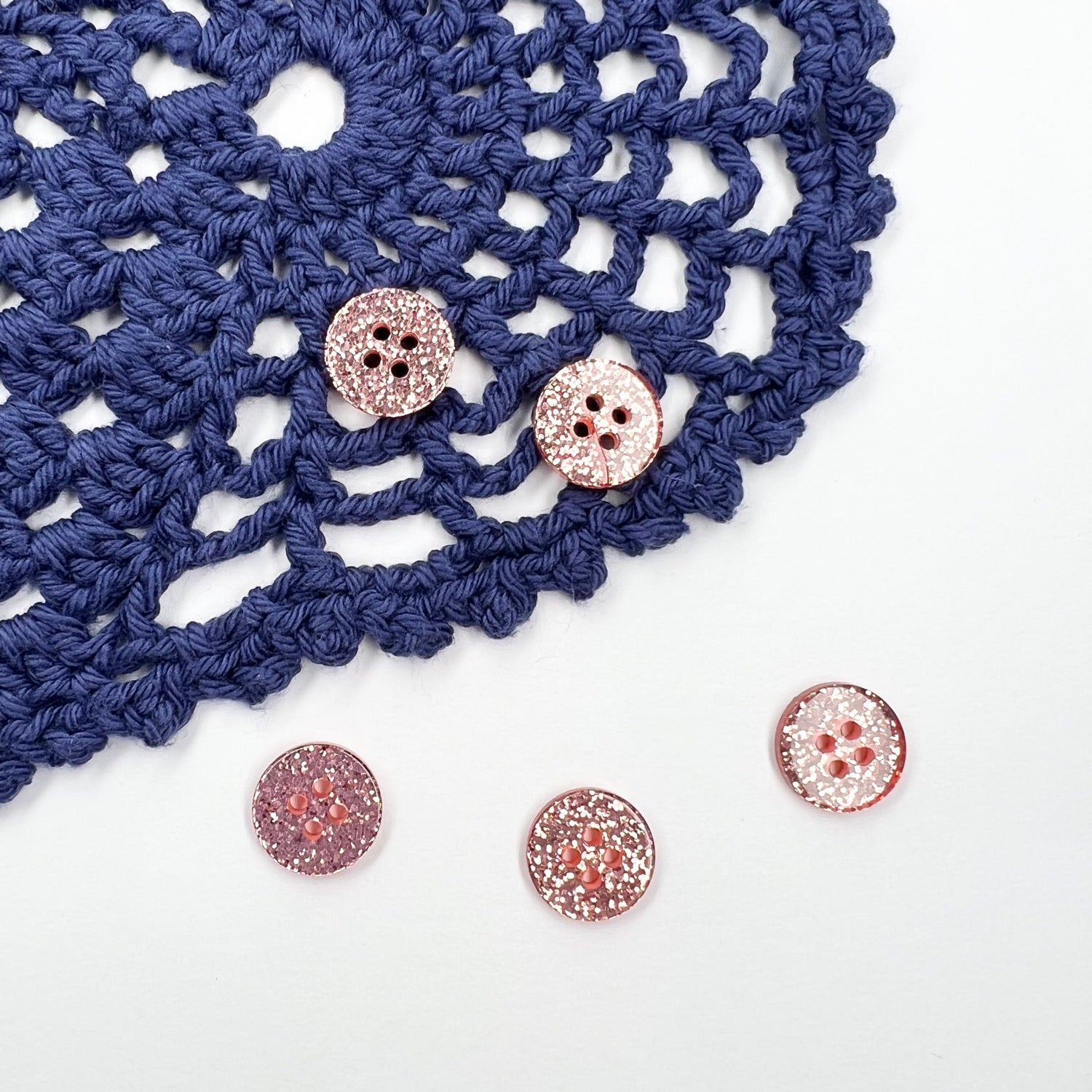 Glimmer Knapper 15 mm