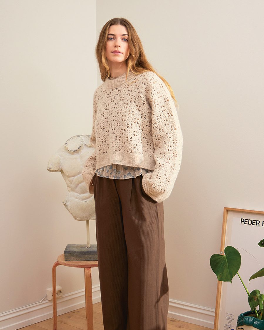 Fleur Sweater // Sandnes Garn - Strikkekit