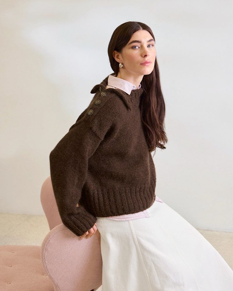 Sandnes opskrift: 2602 NR. 2a Mina Sweater