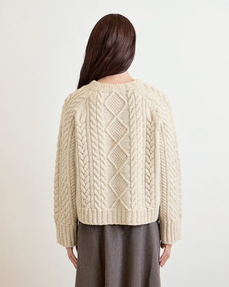 Sandnes opskrift: 2602 NR. 8 Loom Sweater