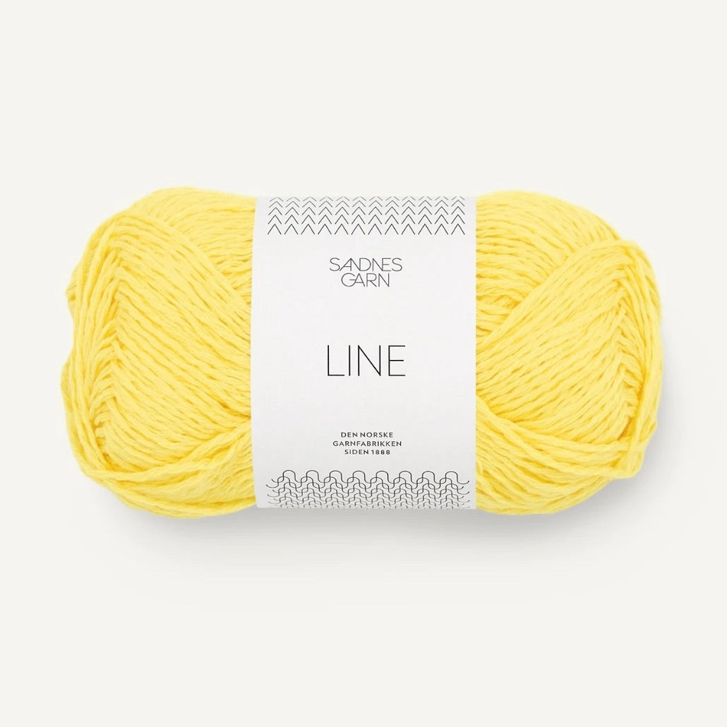 Line Sandnes Garn 9004 Lemon