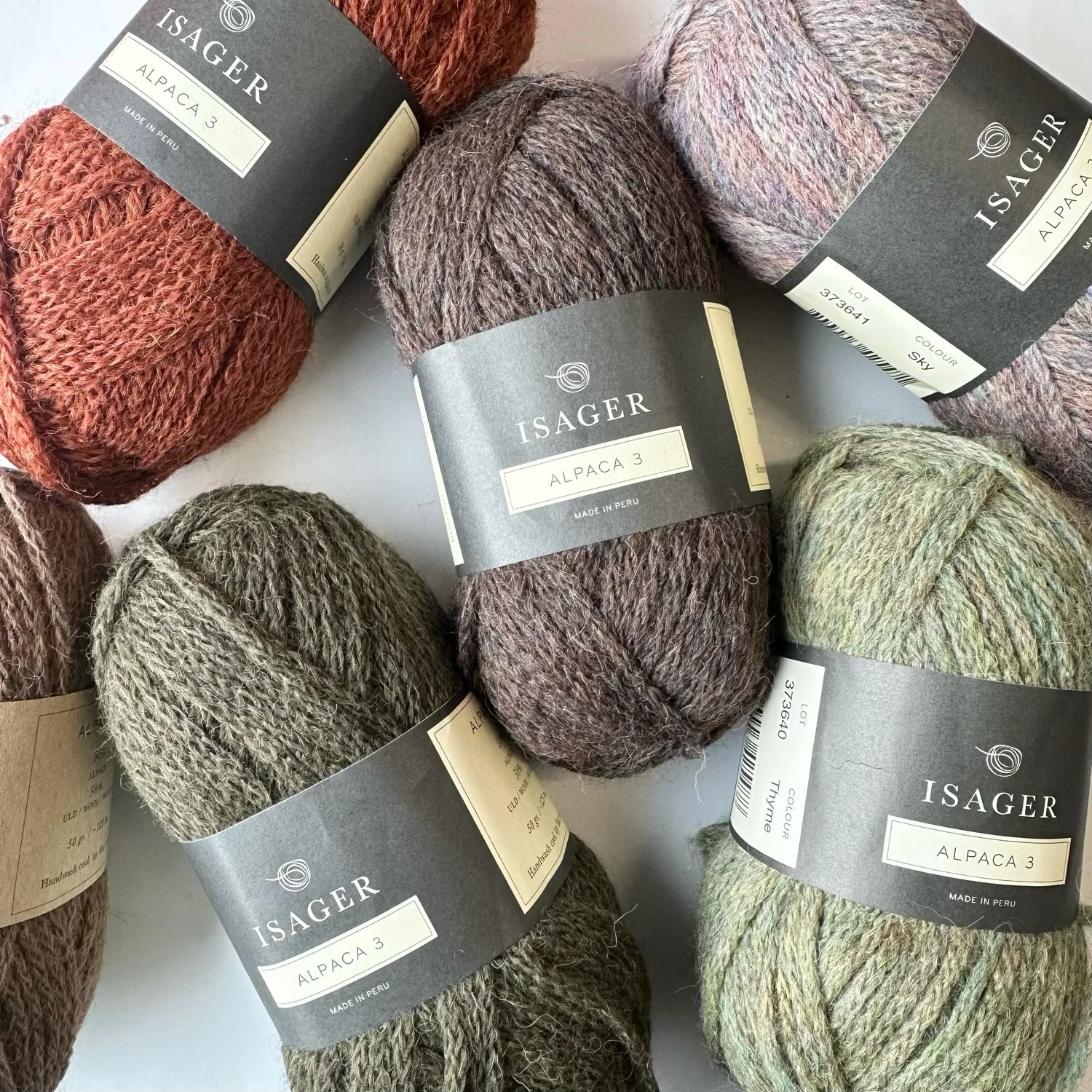 Alpaca 3 Isager Garn