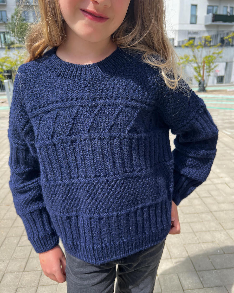 Ingrid Sweater Junior Petiteknit - Udprintet opskrift