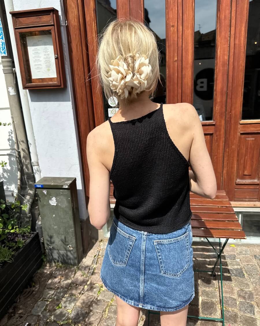 Audrey Top Petiteknit - Udprintet opskrift