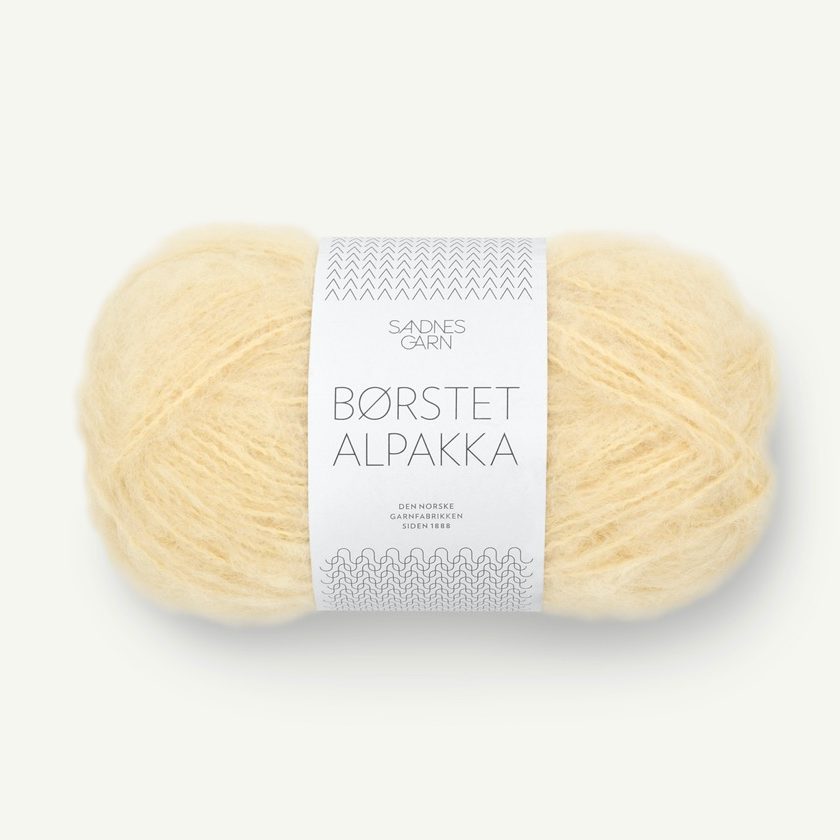 Børstet Alpakka Sandnes Garn