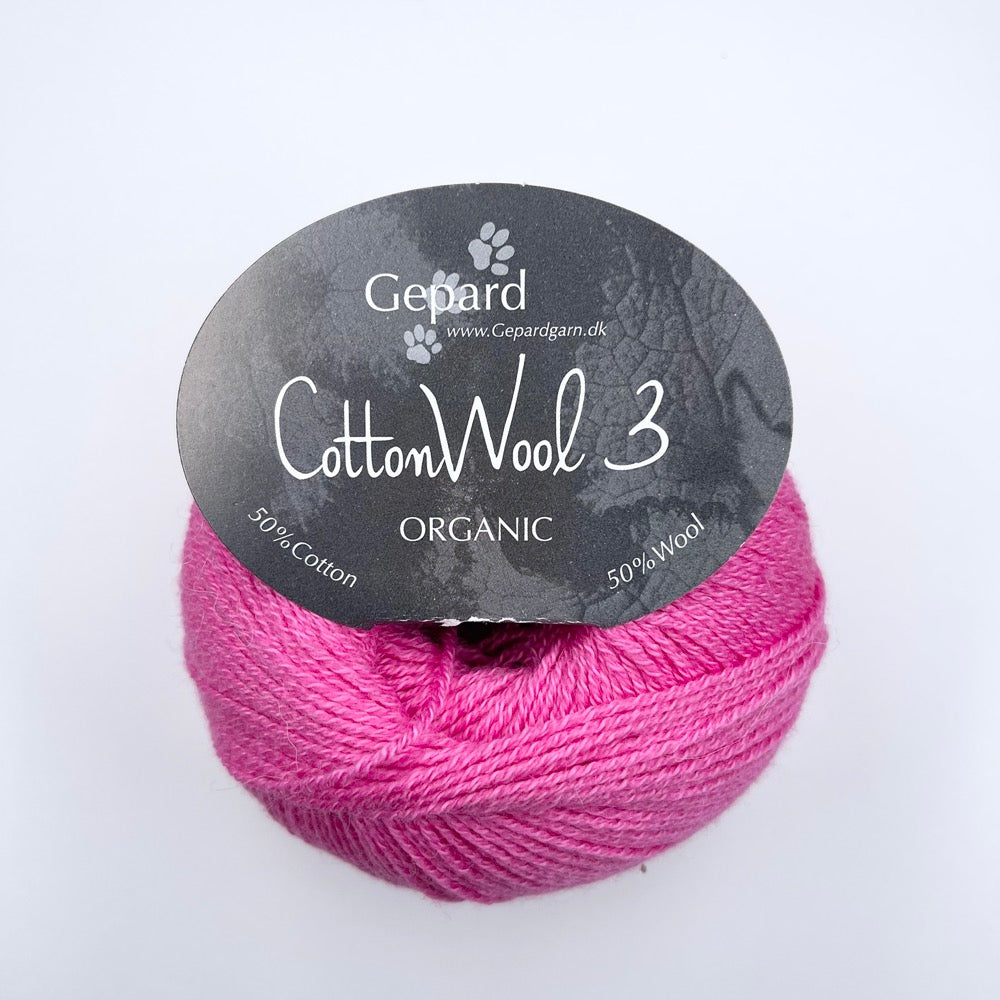 Cotton Wool 3 Organic Gepard Garn