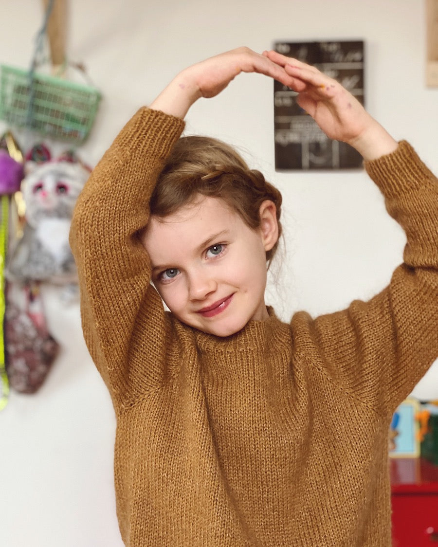 Ingen Dikkedarer Sweater Junior Petiteknit - Udprintet opskrift