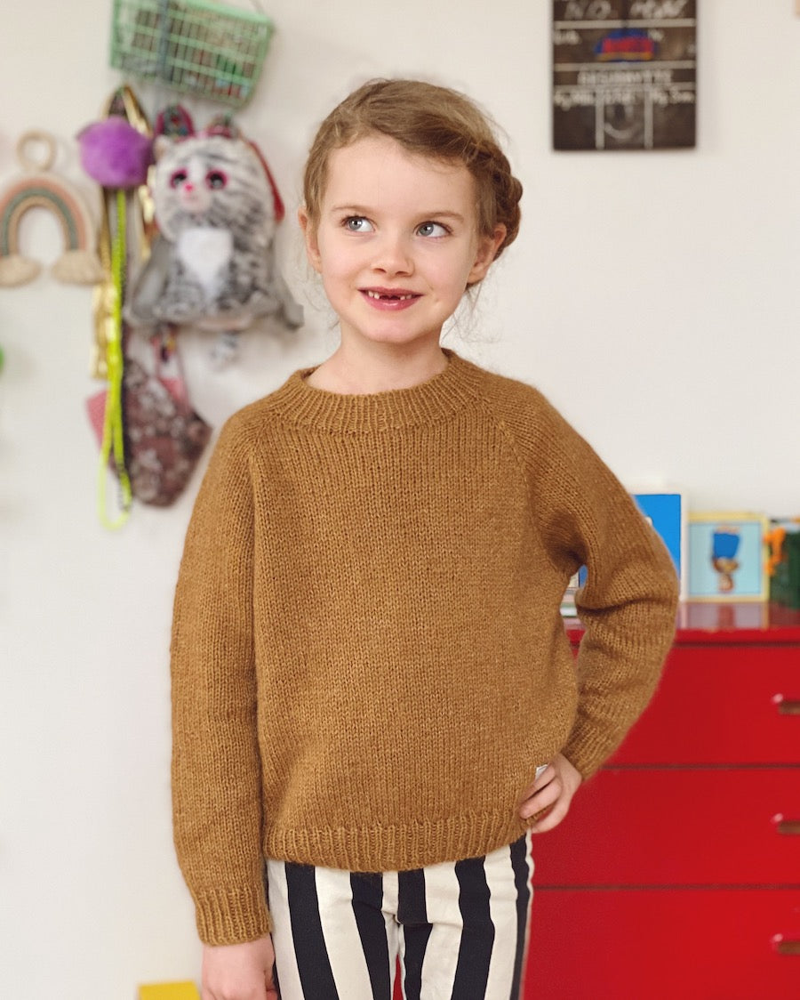 Ingen Dikkedarer Sweater Junior Petiteknit - Udprintet opskrift