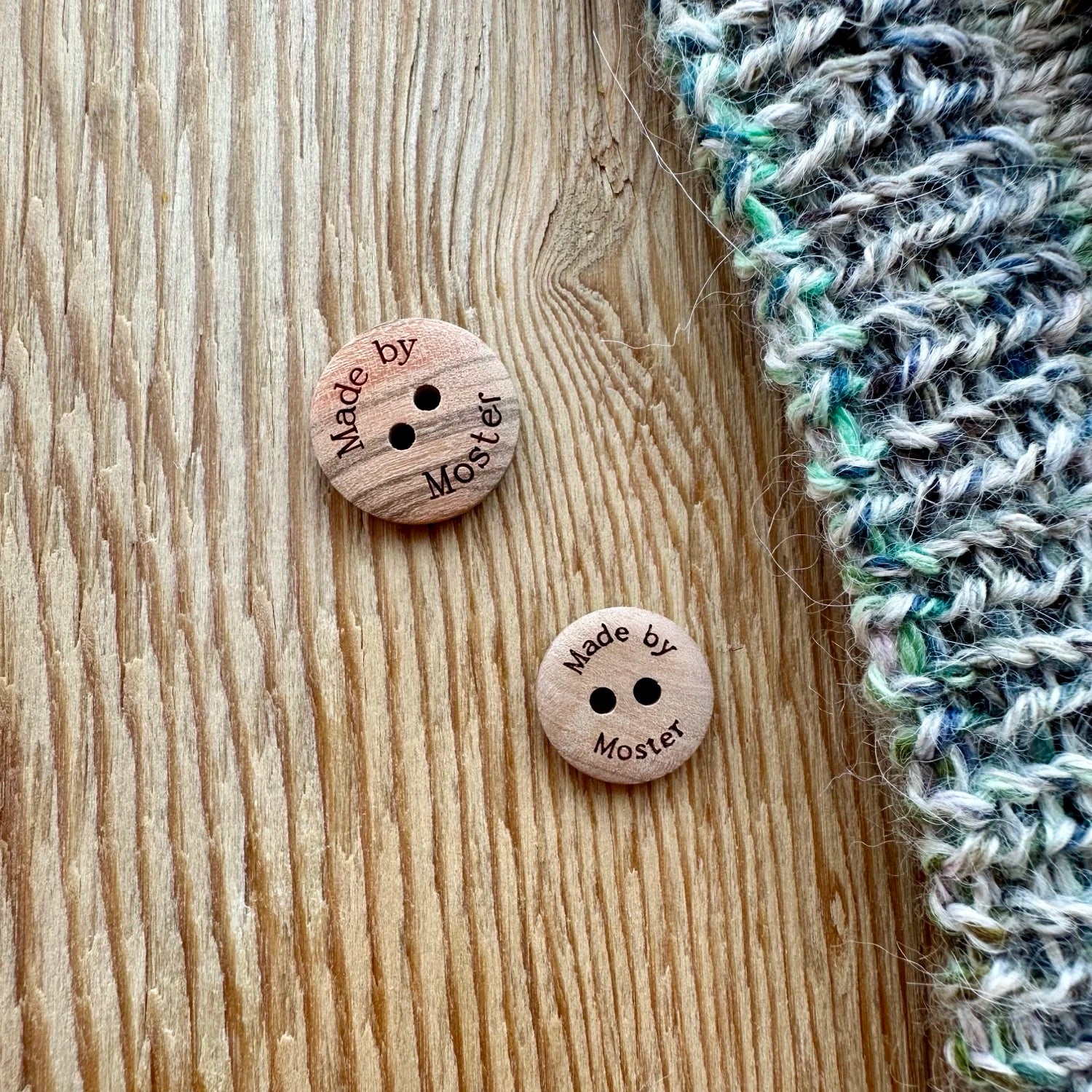 Knapper i træ - Made by