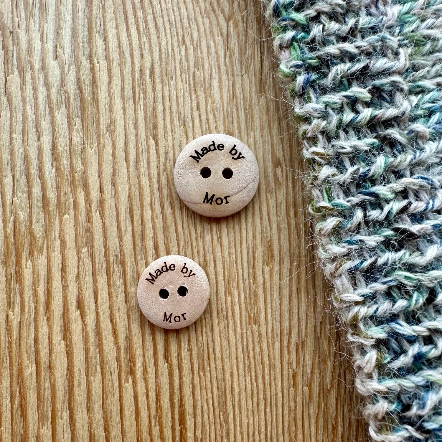 Knapper i træ - Made by