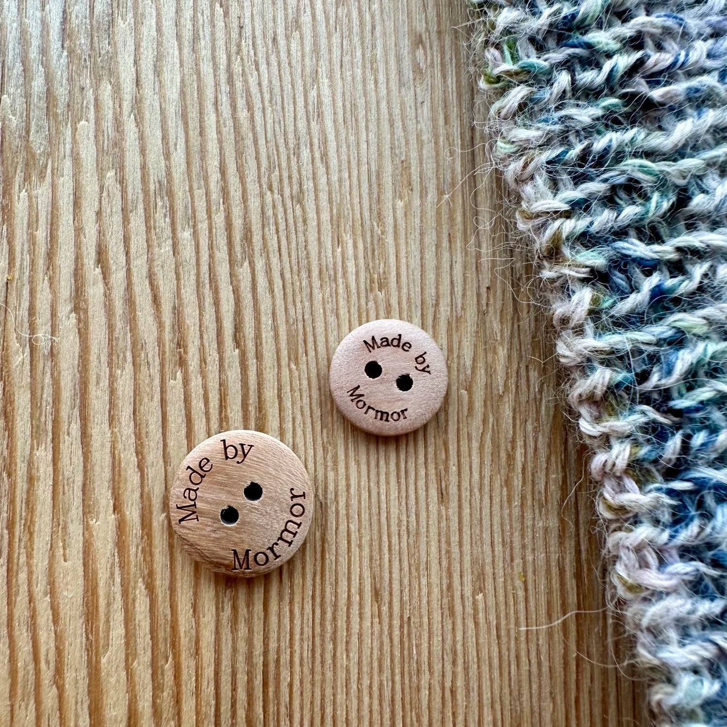 Knapper i træ - Made by