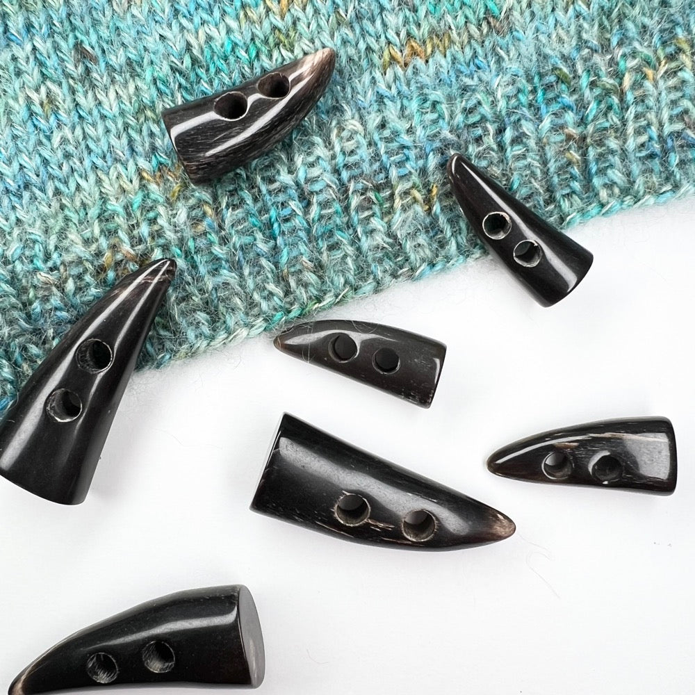Tockel Horn Knapper Mørk