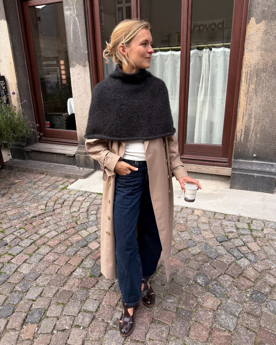 Ivy Cape Petiteknit - Udprintet opskrift