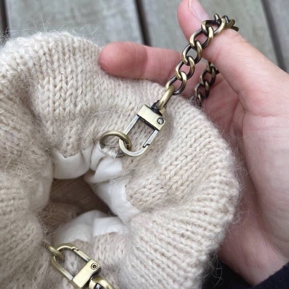 Petiteknit kæde til Winter Clutch