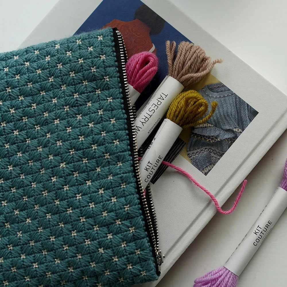 Arholma Broderi Clutch // Kit Couture
