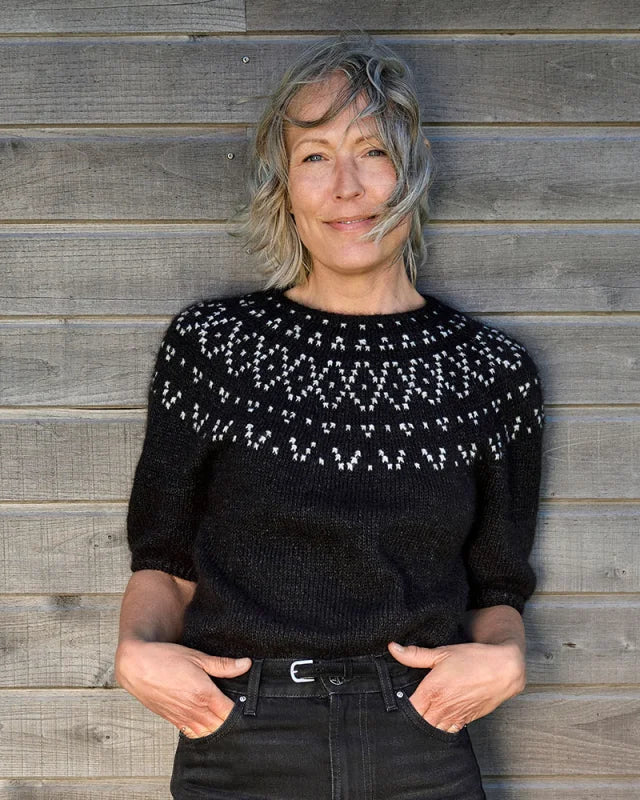 Midnight Mirage Top // Anne Ventzel - Garnpakke