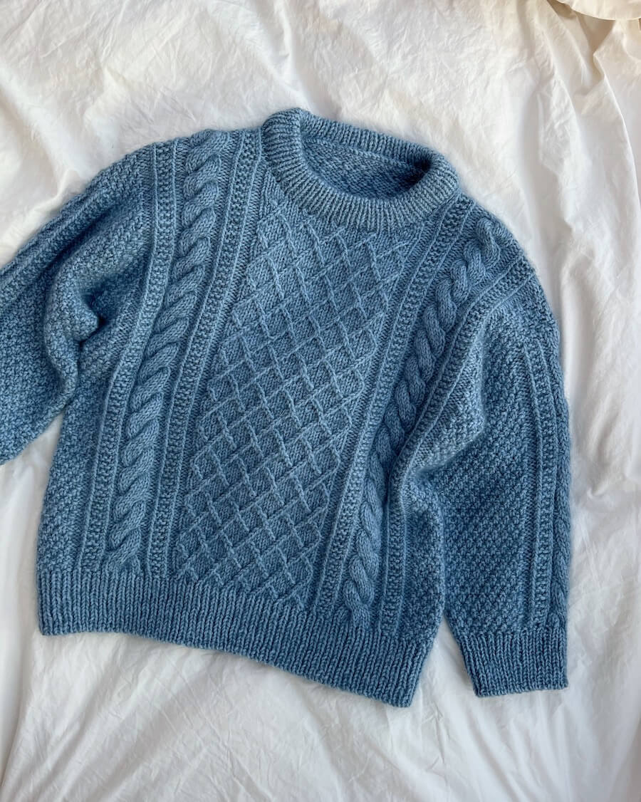 Moby Sweater Junior // Petiteknit - Strikkekit