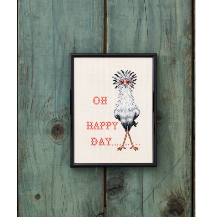 Oh HAPPY Day - Broderikit