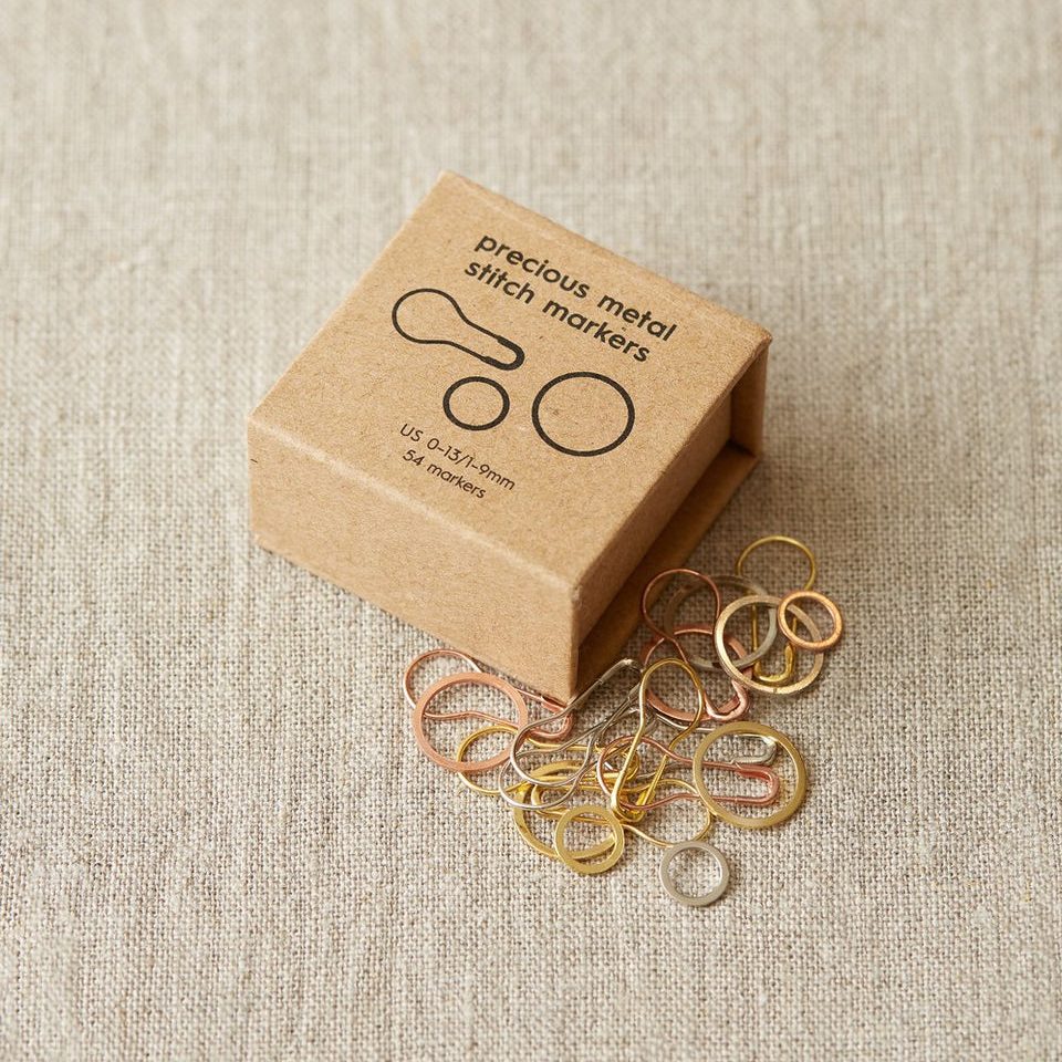 Cocoknits Rækketæller Precious Metal Stitch Marker