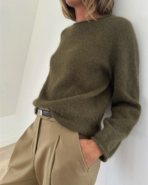 Plain Yoke Blouse // Le Knit - Garnpakke
