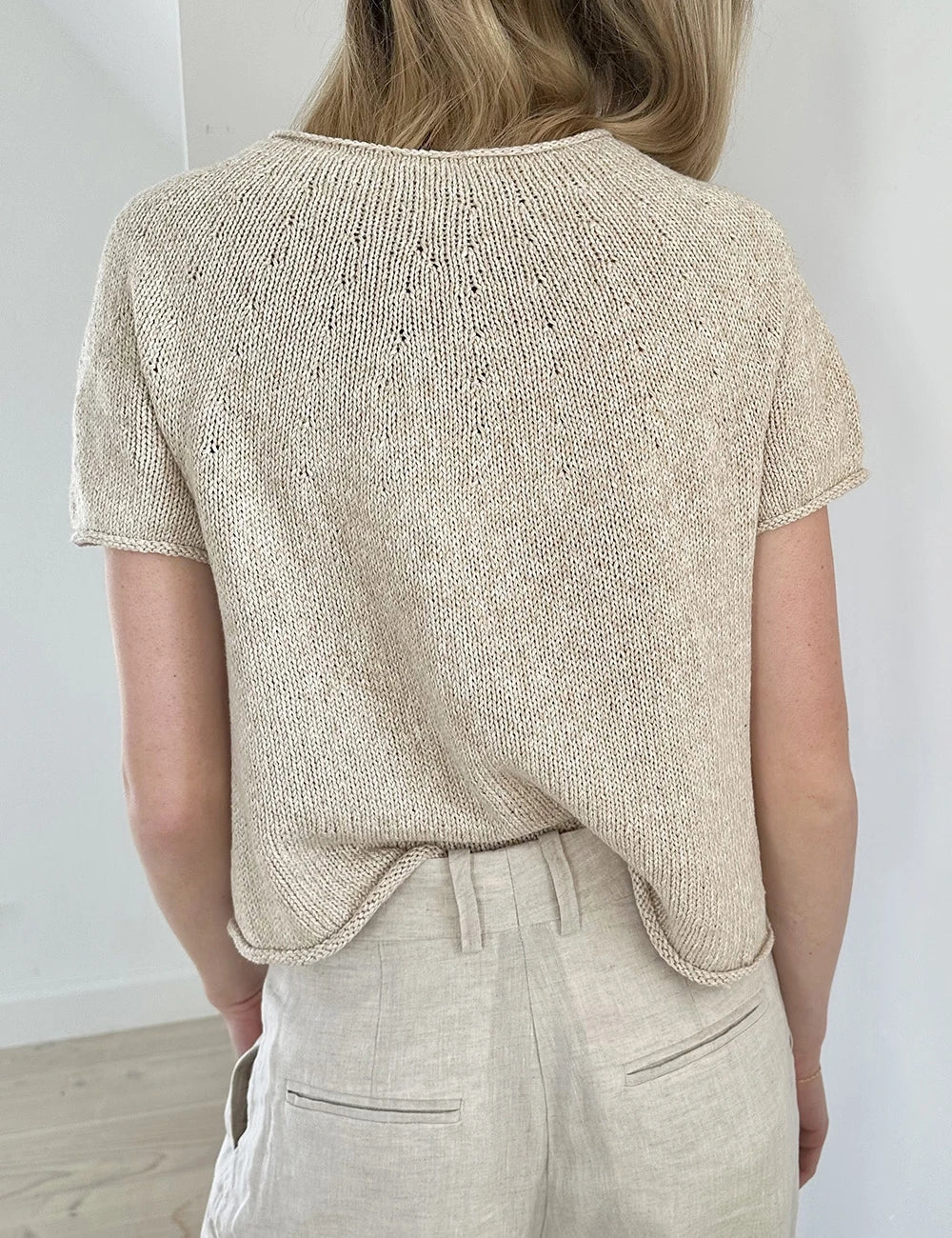 Opskrift: Le Knit - Plain yoke tee 20