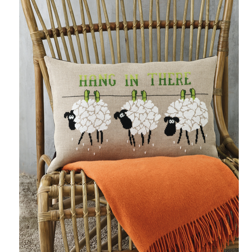 Hang in there 58x40 cm - Broderikit