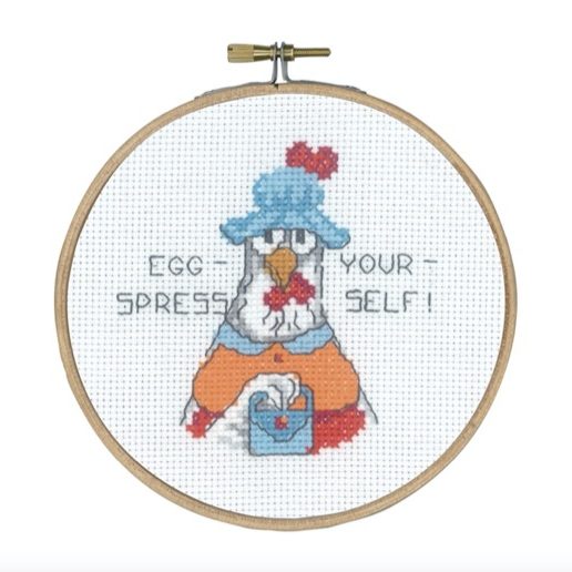 Egg-Spress Yourself! - Broderikit