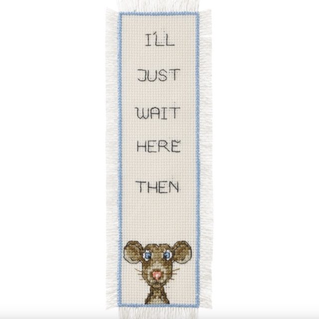 I'll Just Wait Here - Broderikit