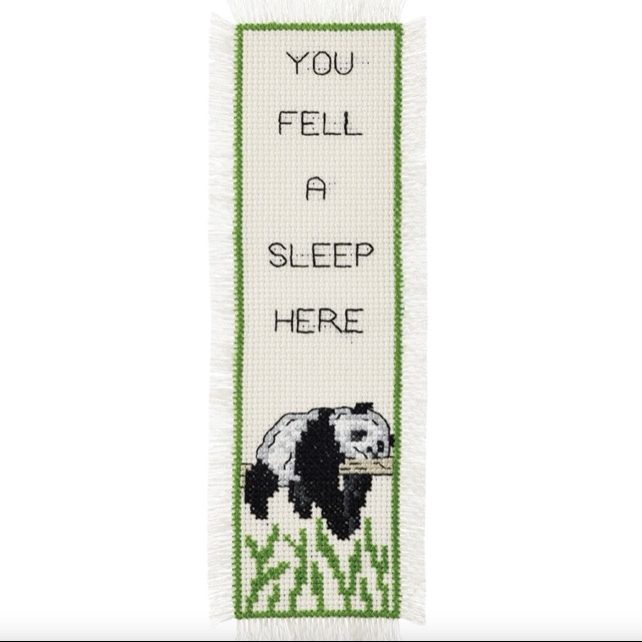 You Fell a Sleep Here - Broderikit