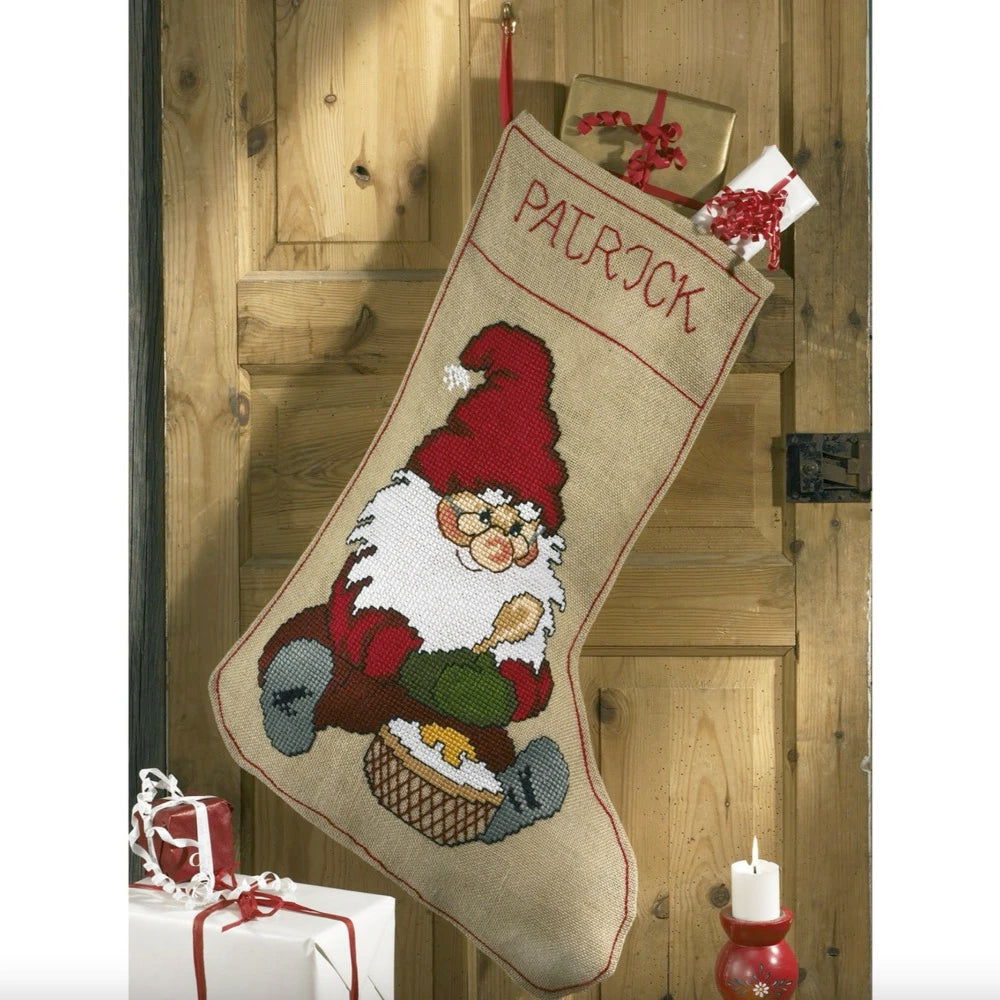 Nisse med grød - Broderikit