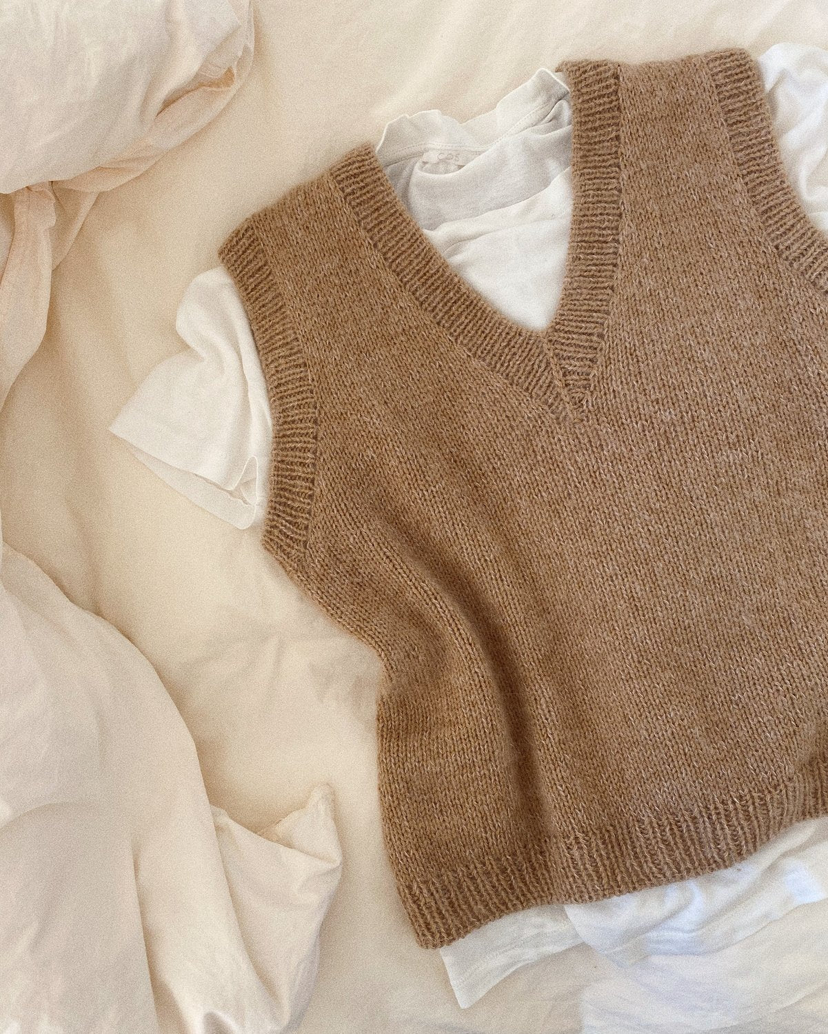 Stockholm Slipover V-neck Petiteknit - Udprintet opskrift