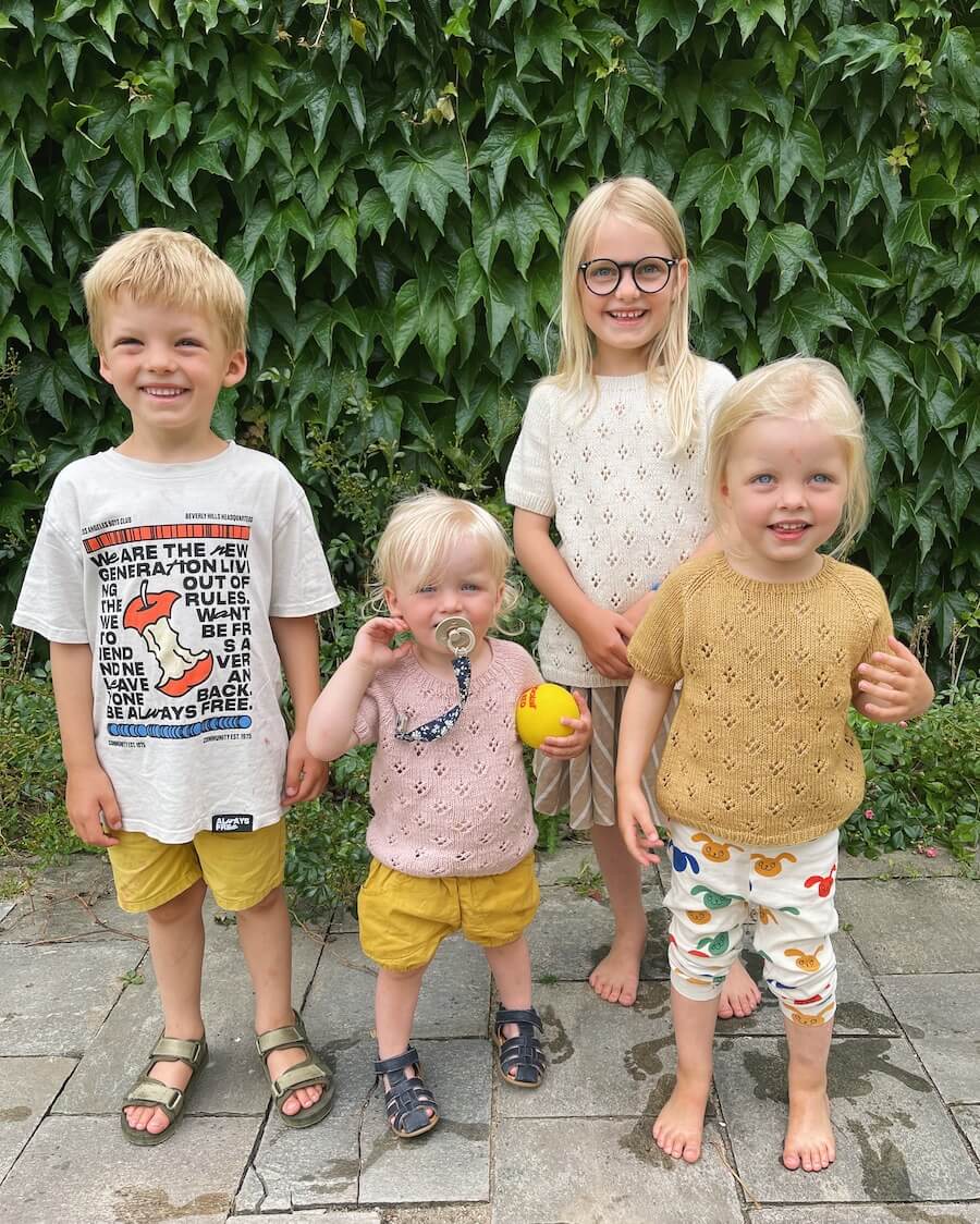 Rigmors Sommerbluse Petiteknit - Udprintet opskrift
