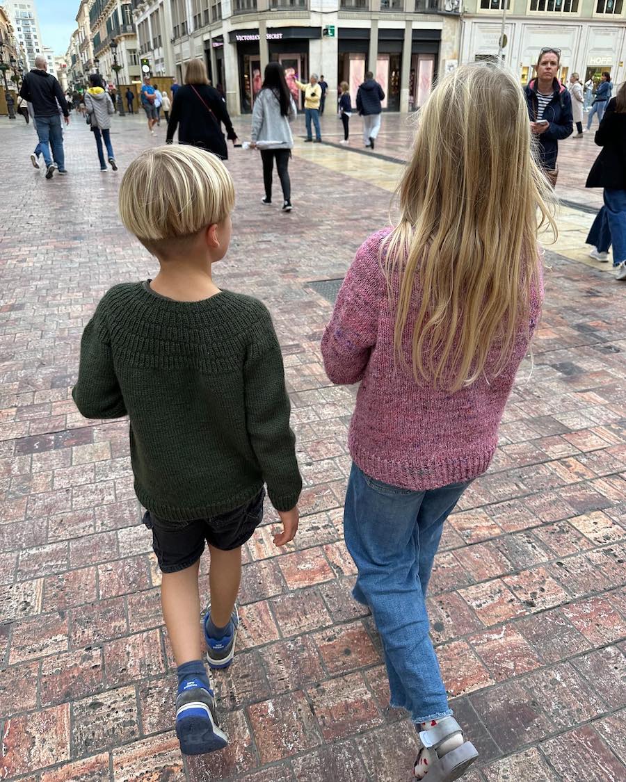 Terrazzo Sweater Junior // Petiteknit - Strikkekit
