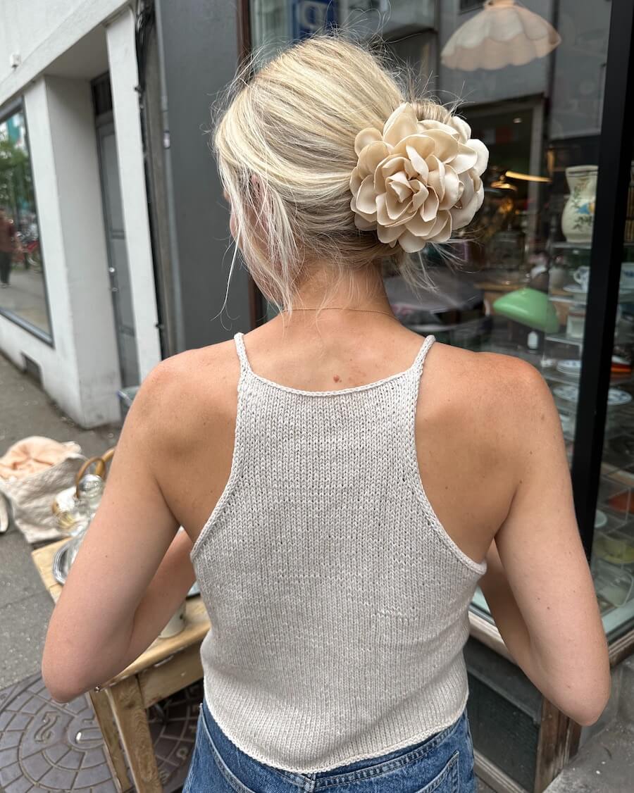 Audrey Top Petiteknit - Udprintet opskrift