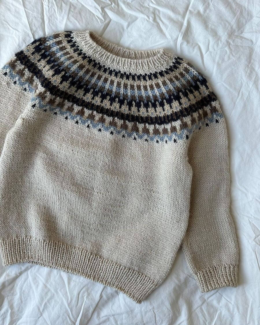 Celeste Sweater Junior Petiteknit - Udprintet opskrift