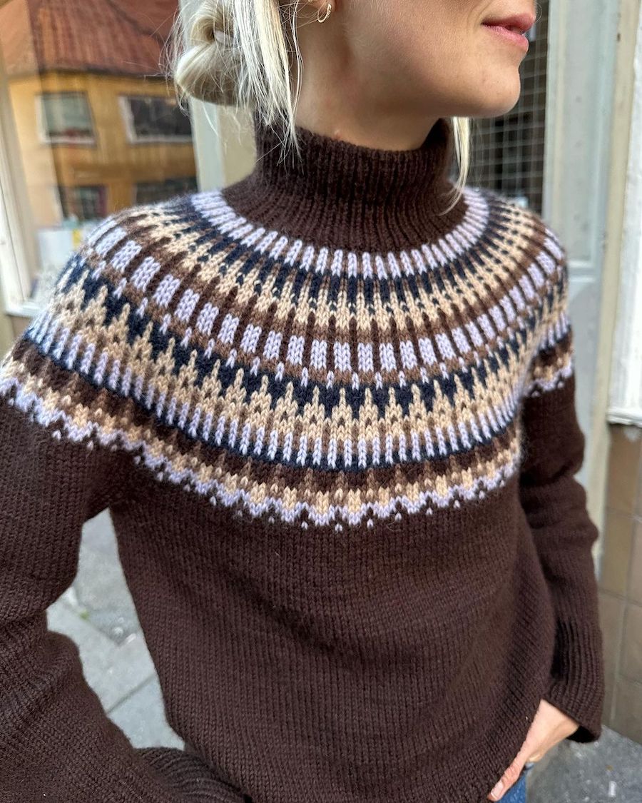 Celeste Sweater Petiteknit - Udprintet opskrift
