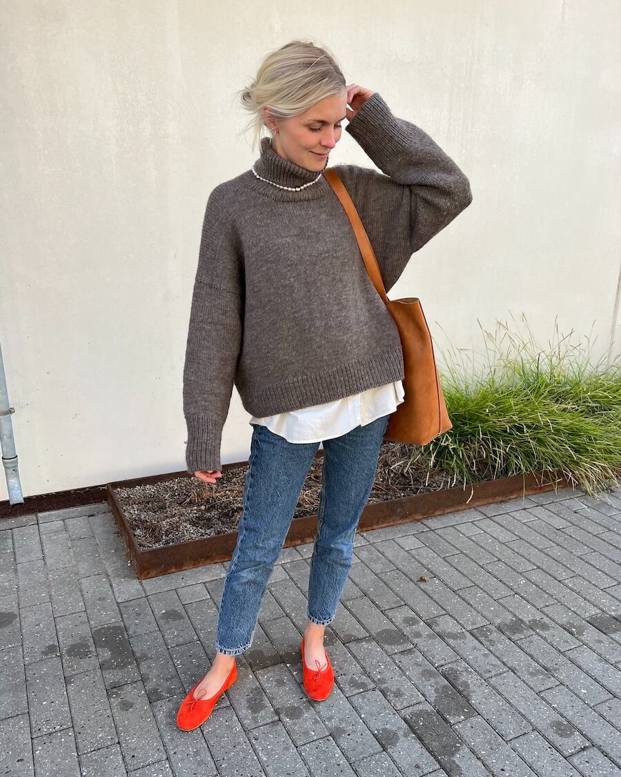Chestnut Sweater Petiteknit - Udprintet opskrift